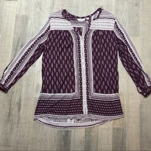 great northwest‎ indigo boho shirt size L